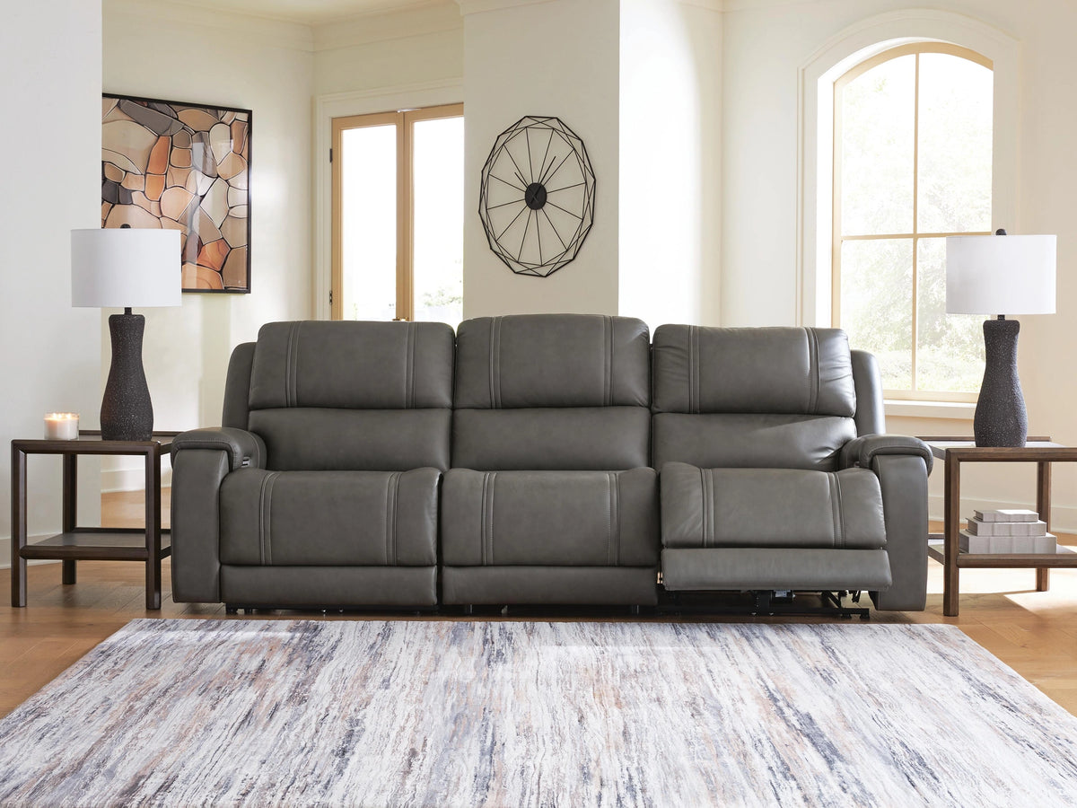 5Z - Pittson Power Sectional Reclining Sofa — Bargains & Buyouts