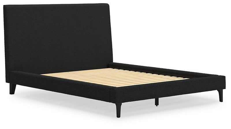 Cadmori Upholstered Bed with Roll Slats