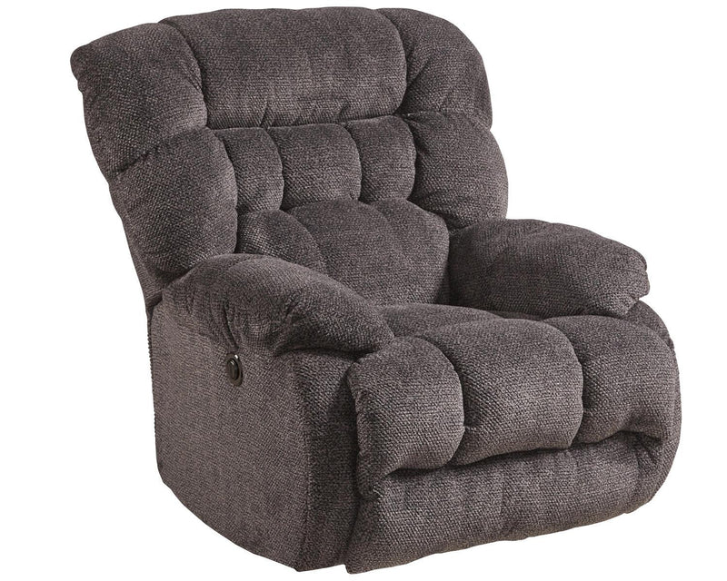 Catnapper Daly Power Lay Flat Recliner in Cobblestone