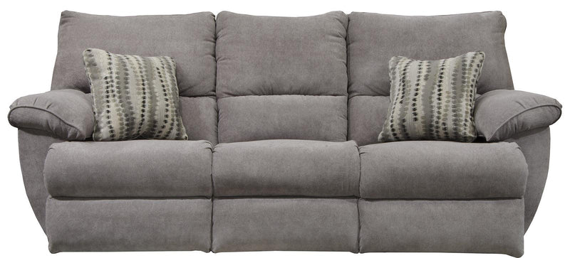 Catnapper Furniture Sadler Power Lay Flat Reclining Sofa with DDT in Mica