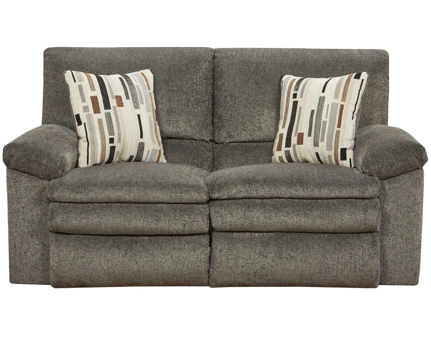 Catnapper Furniture Tosh Reclining Loveseat in Pewter/CafÃ