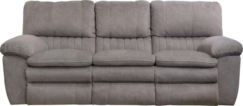Catnapper Reyes Lay Flat Reclining Sofa in Graphite 2401