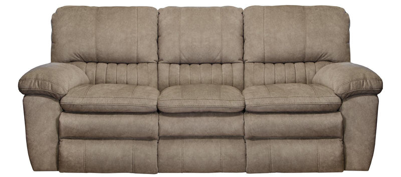 Catnapper Reyes Power Lay Flat Reclining Sofa in Portabella 62401