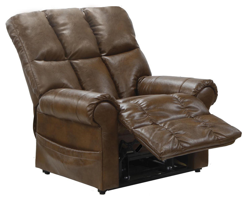 Catnapper Stallworth Power Lift Recliner in Chestnut