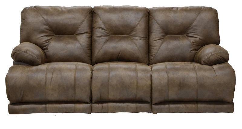 Catnapper Voyager Lay Flat Reclining Sofa in Elk