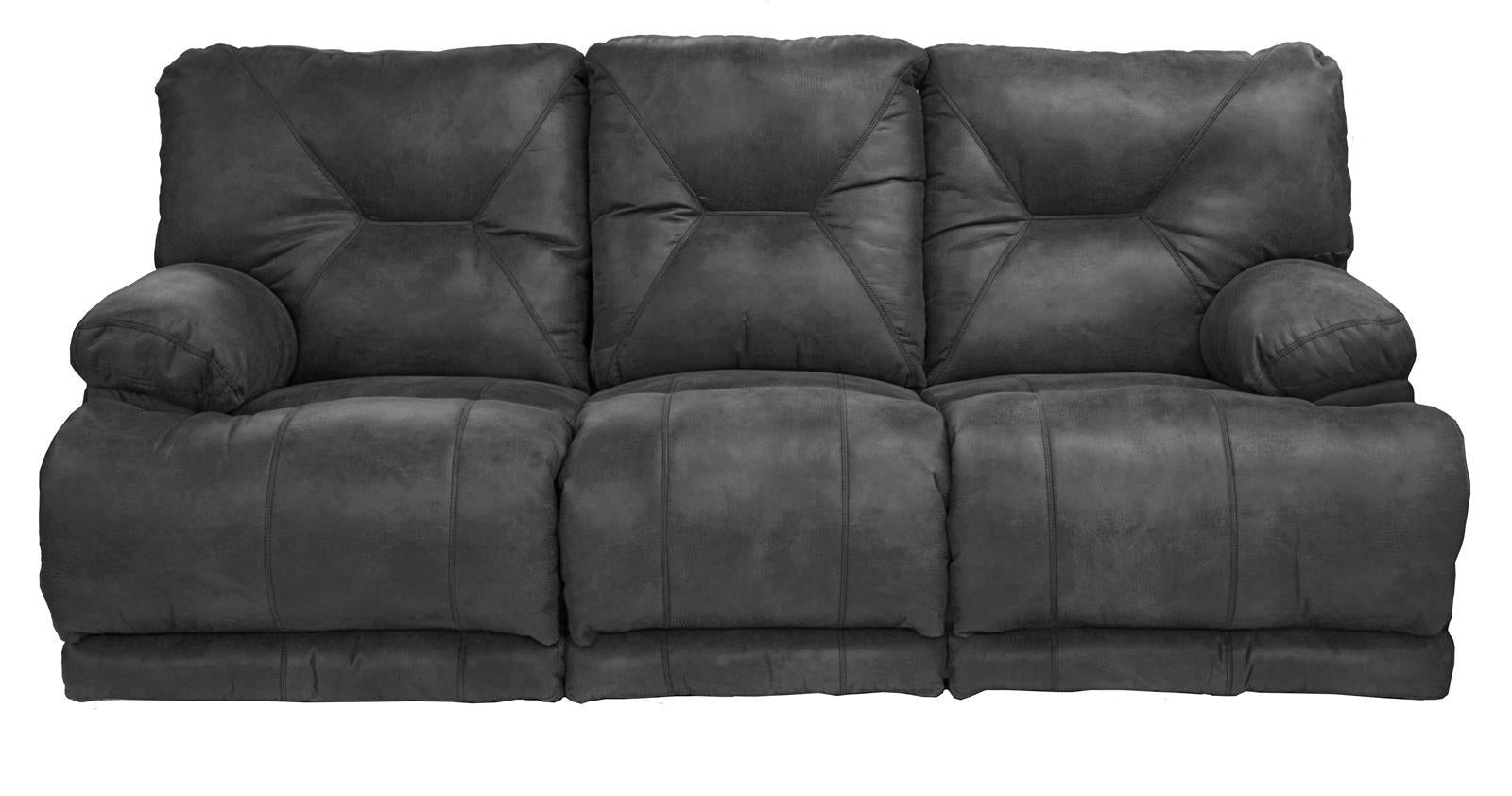 Catnapper Voyager Lay Flat Reclining Sofa with Drop Down Table in