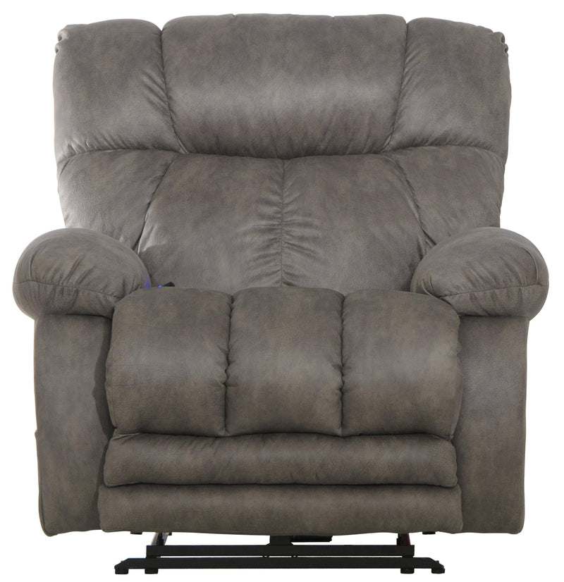 Dawkins Oversized Power Lay Flat Recliner with Extra Extension Footrest