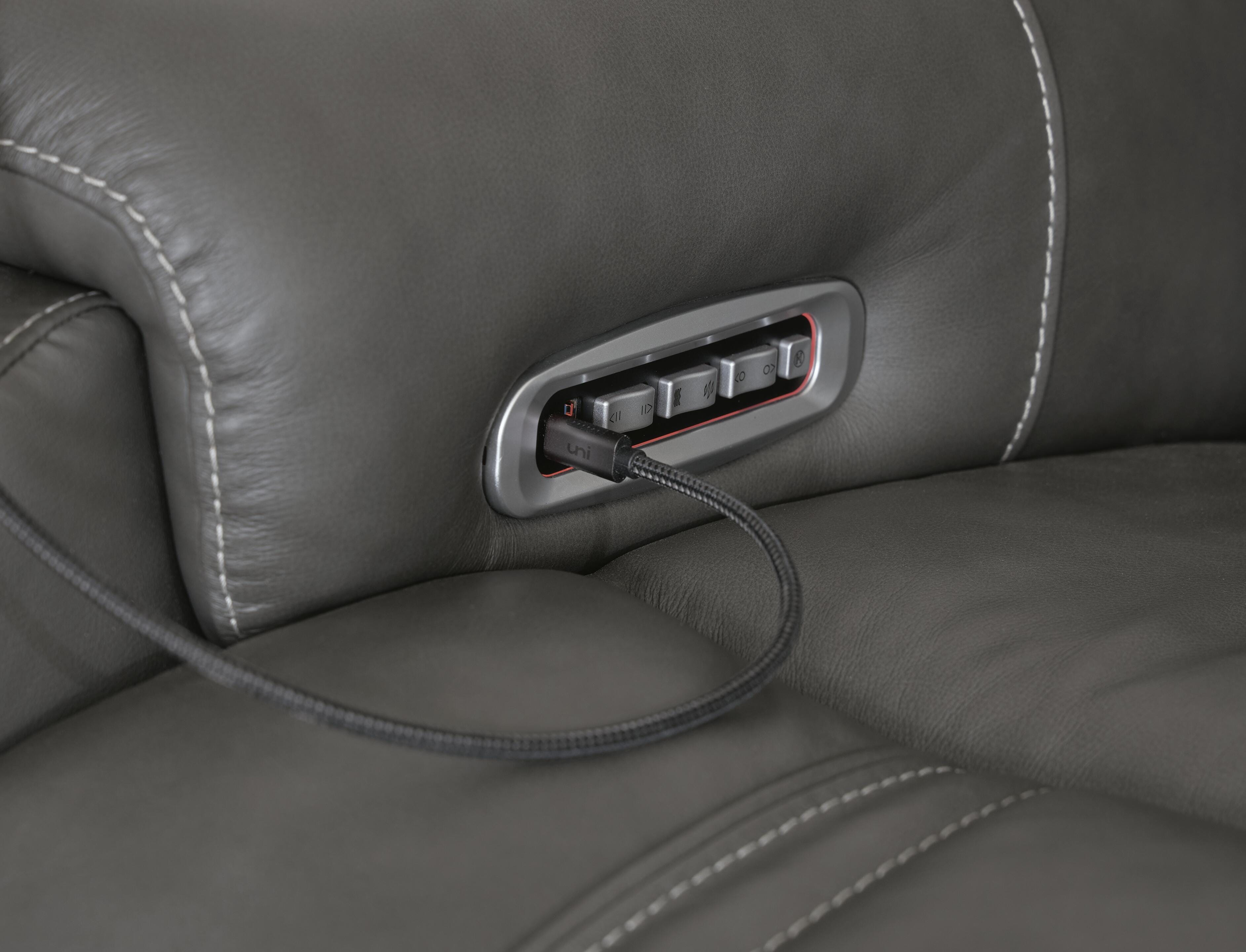 5Z - Pittson Power Sectional Reclining Sofa — Bargains & Buyouts