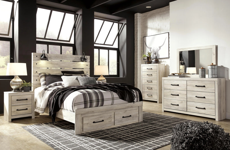 Cambeck Bed with 2 Storage Drawers